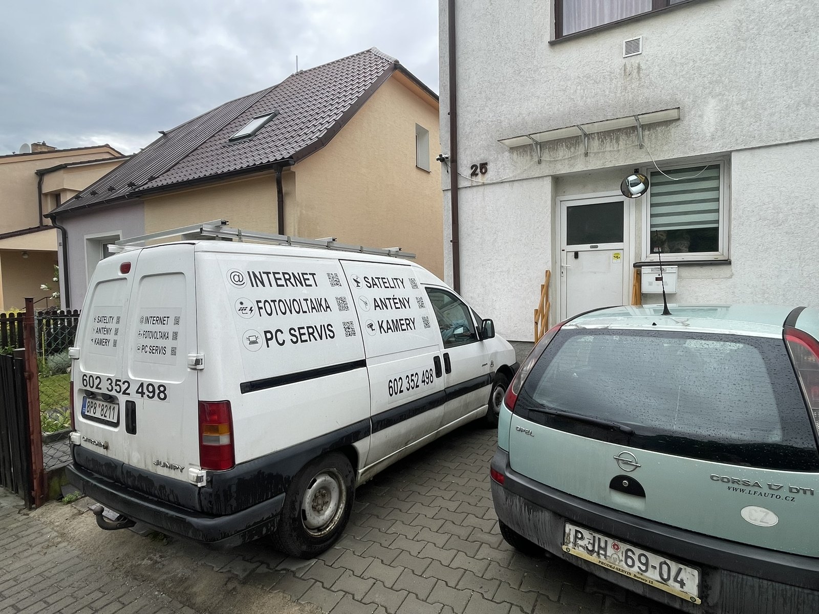 Servisní auto Kamery Plzeň
